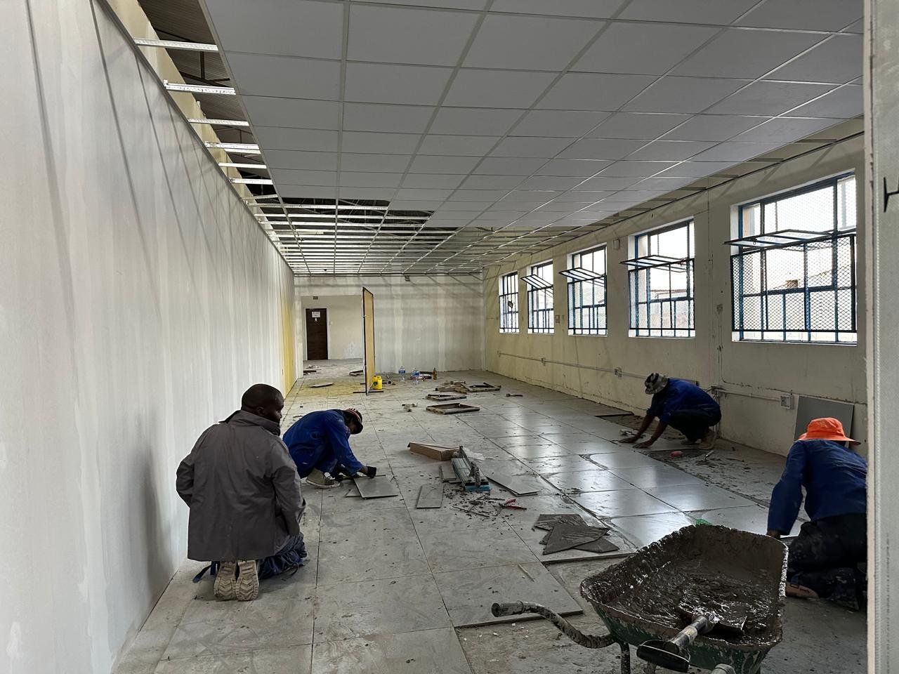 Avancement des travaux